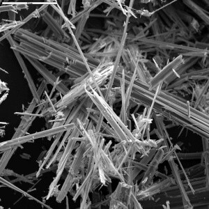 Asbesto amianto microscopio